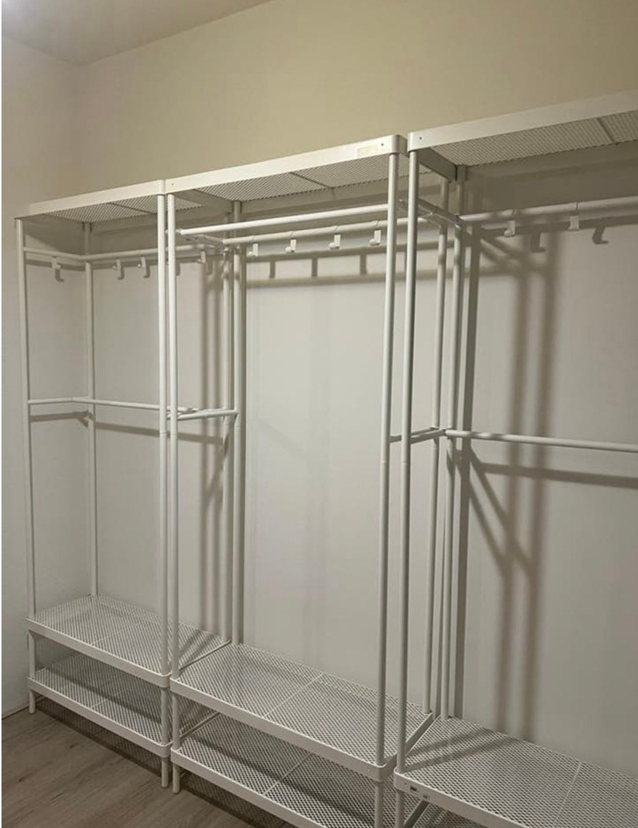 IKEA MACKAPÄR open clothing rack x3 shelves, super clean, Ophalen, Zo goed als nieuw