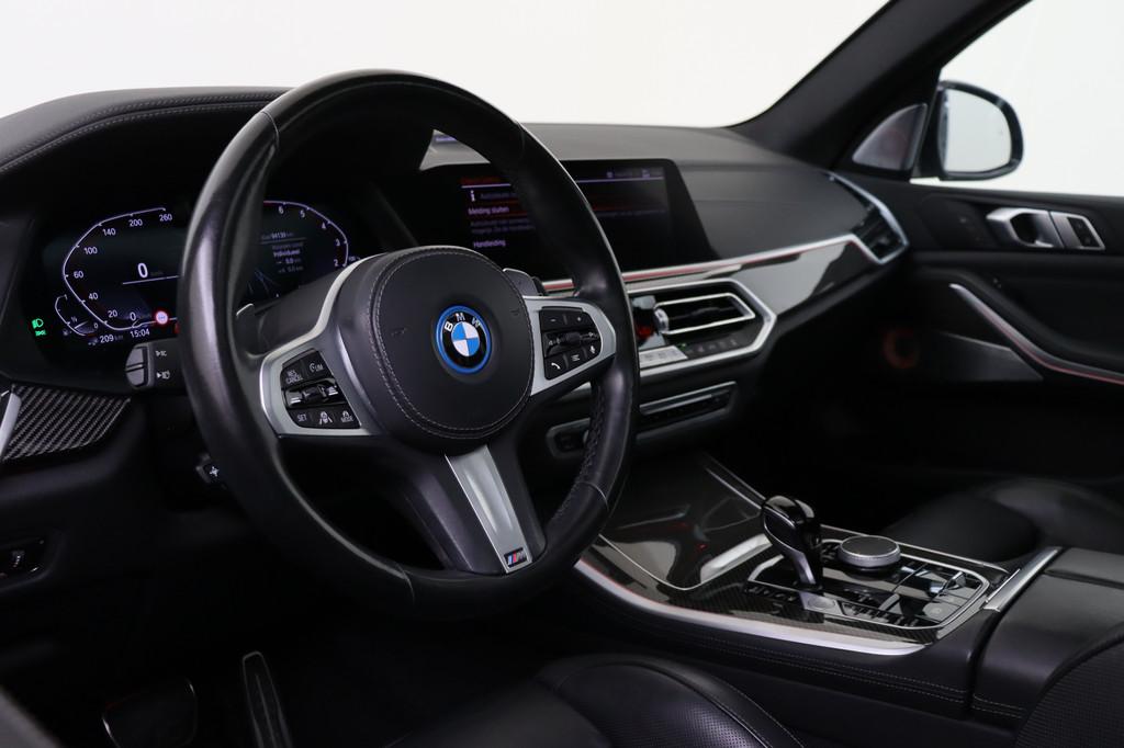 BMW X5 xDrive45e High Executive M Sport Automaat / Panoramad, Auto's, 12 maanden, Gebruikt, 394 pk, Vierwielaandrijving