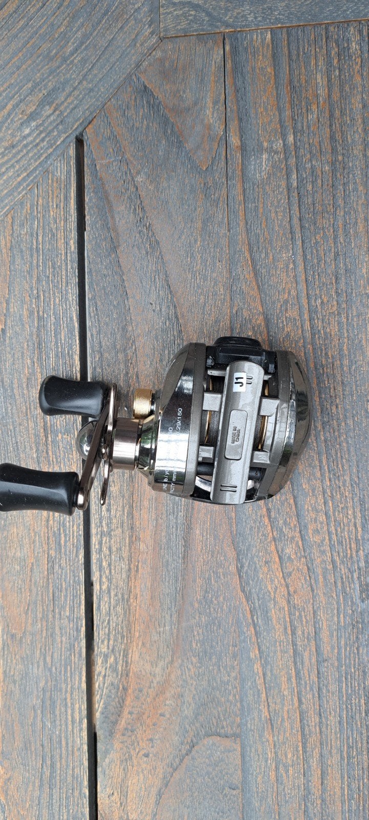 Baitcast 4000 rail - Zo goed als nieuw, Watersport en Boten, Hengelsport | Algemeen, Ophalen of Verzenden, Zo goed als nieuw, Molen