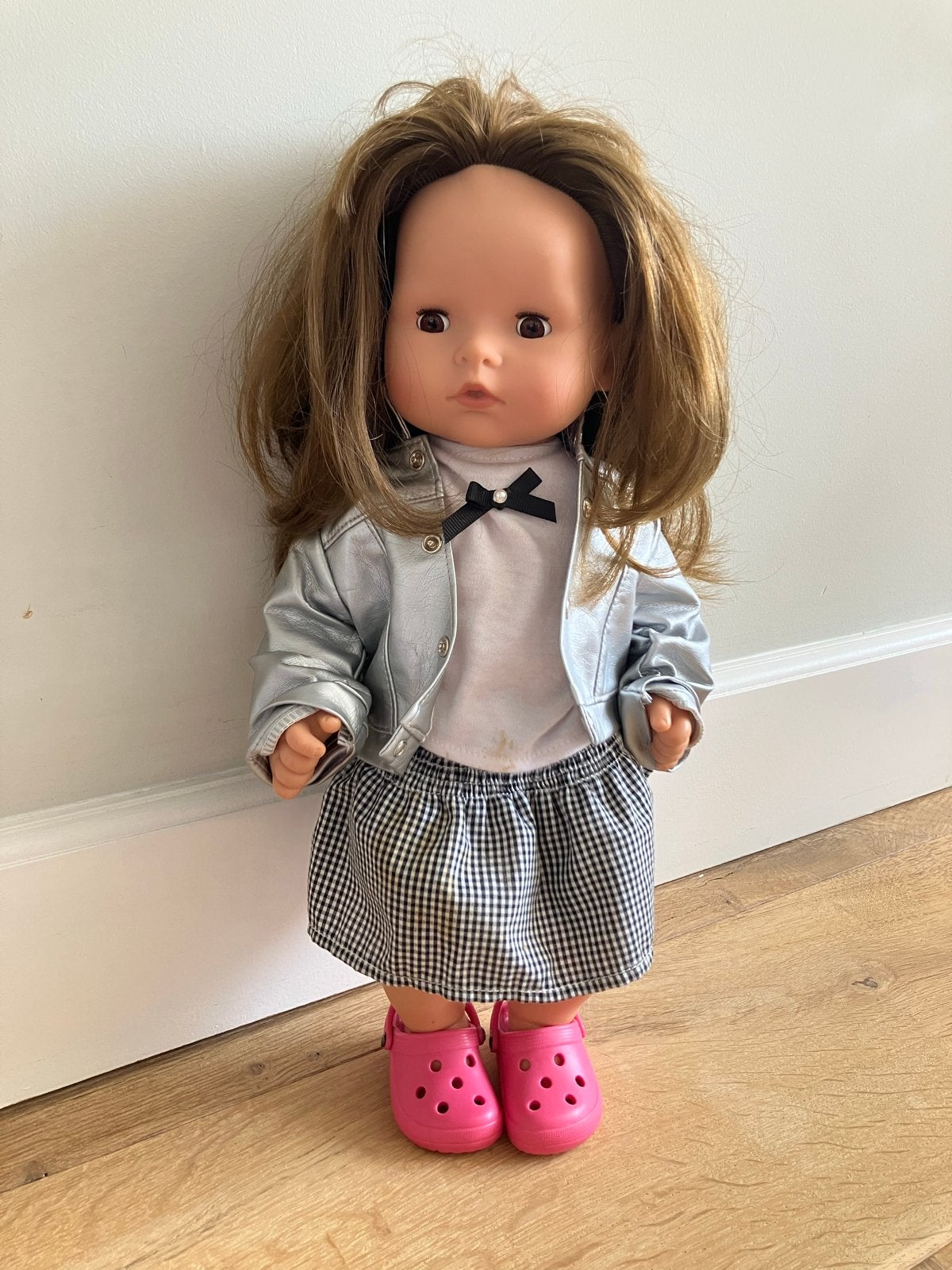 Götz pop met extra kleding, Ophalen of Verzenden, Gebruikt, Overige typen