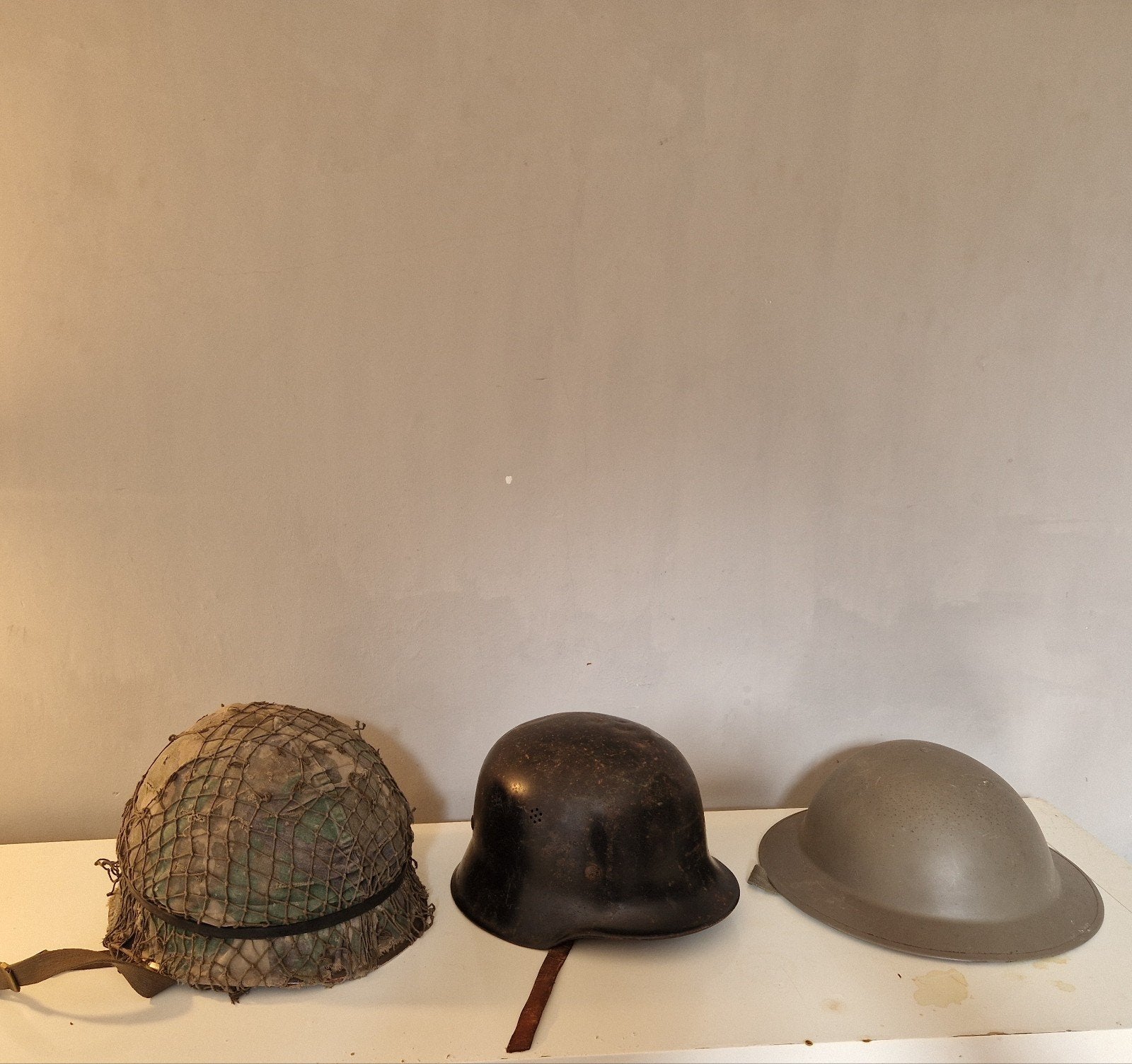 Oude militaire helmen Duitse WO2 helm, Verzamelen, Ophalen of Verzenden