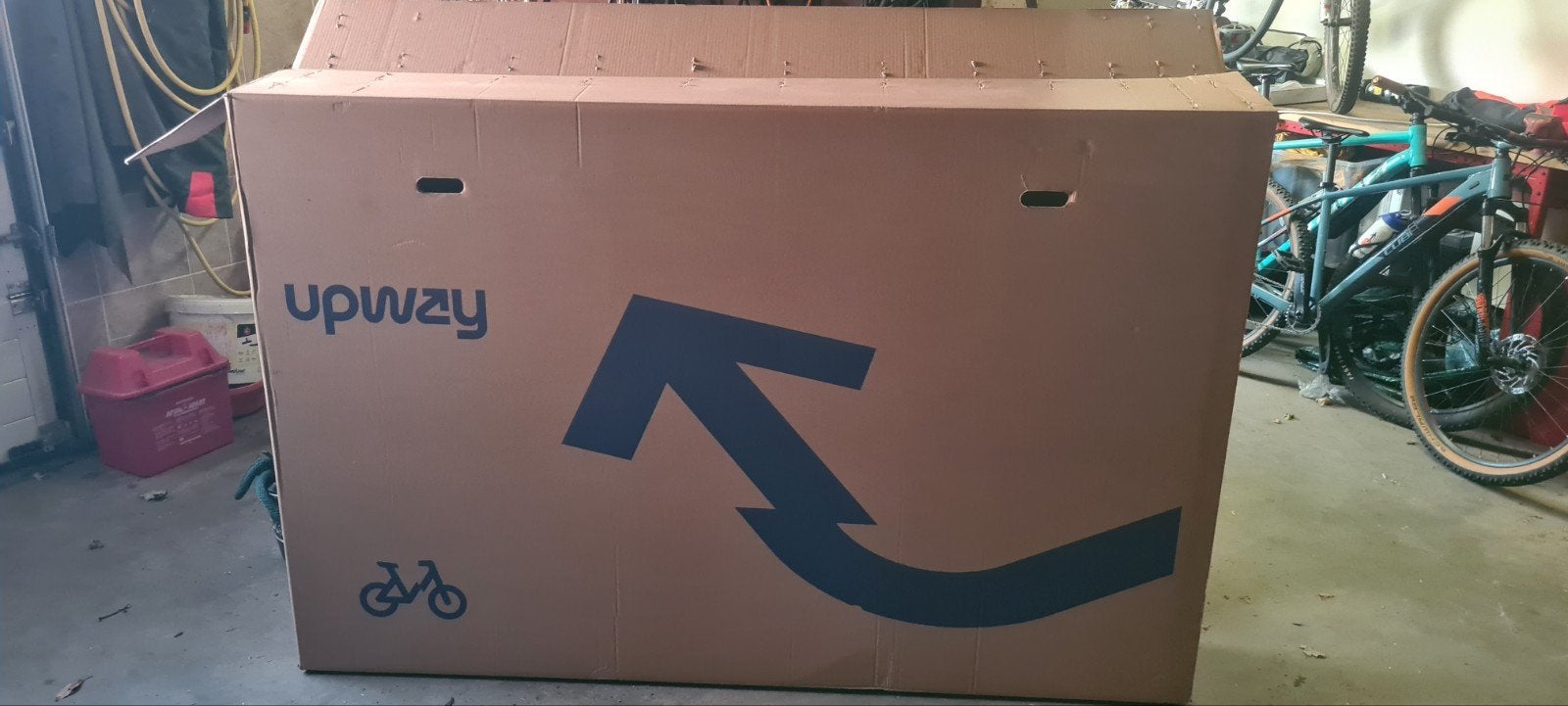 Transport doos voor een fiets, fietsdoos, Ophalen, Doos, 100 cm of meer, Nieuw