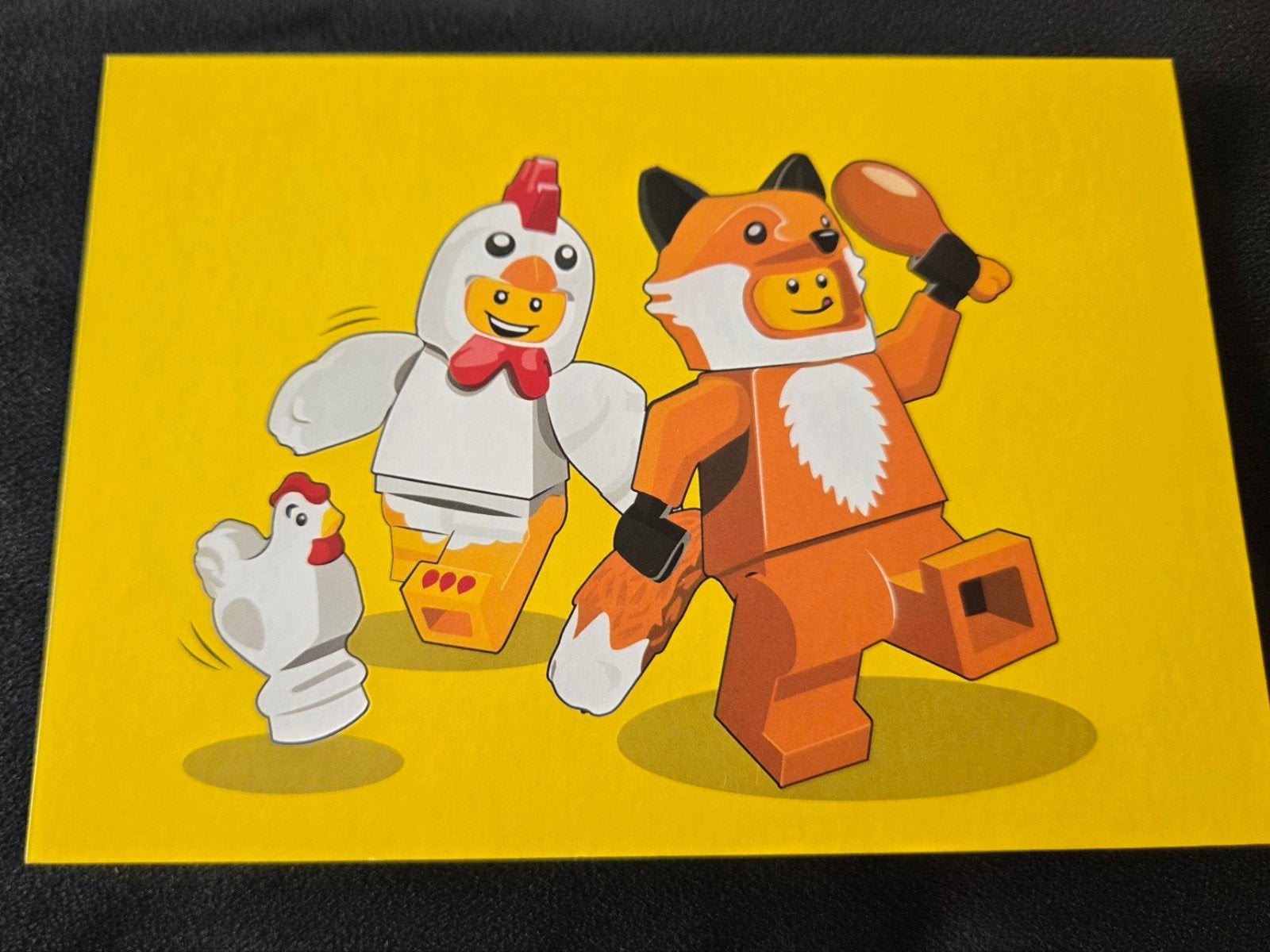 LEGO Kinderpostzegel 2023 - Kip en Vos, Ophalen of Verzenden, 1980 tot heden, Ongelopen, Kinderen