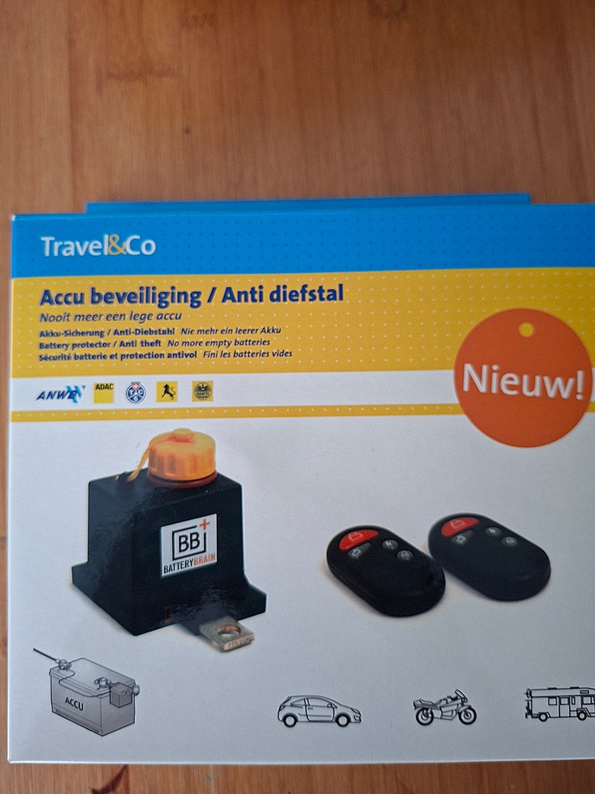 accubeveiliging / anti diefstal, Ophalen, Zo goed als nieuw