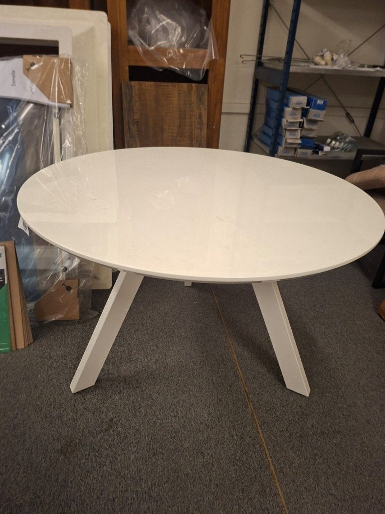 tafel, hout, 120 cm rond, Ophalen, Rond, Nieuw, Nvt