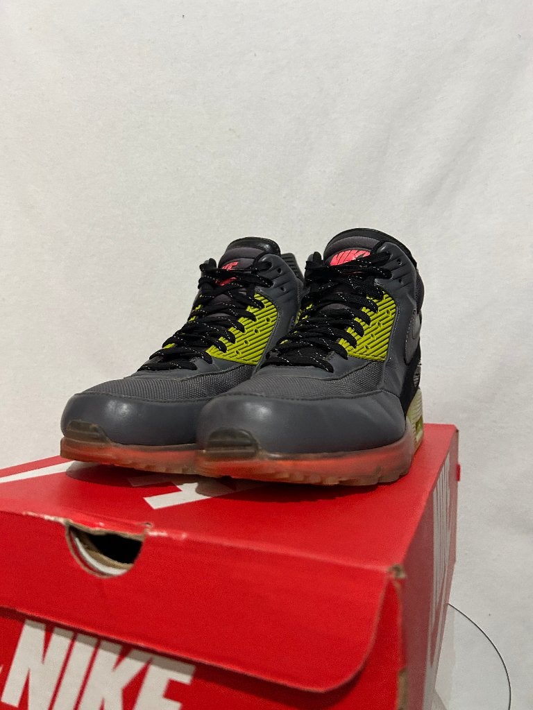 Maat 42,5 - Nike Air Max 90 Sneakerboot Ice Wolf Infrared, Kleding | Heren, Schoenen, Overige kleuren, Verzenden, Nike, Nike