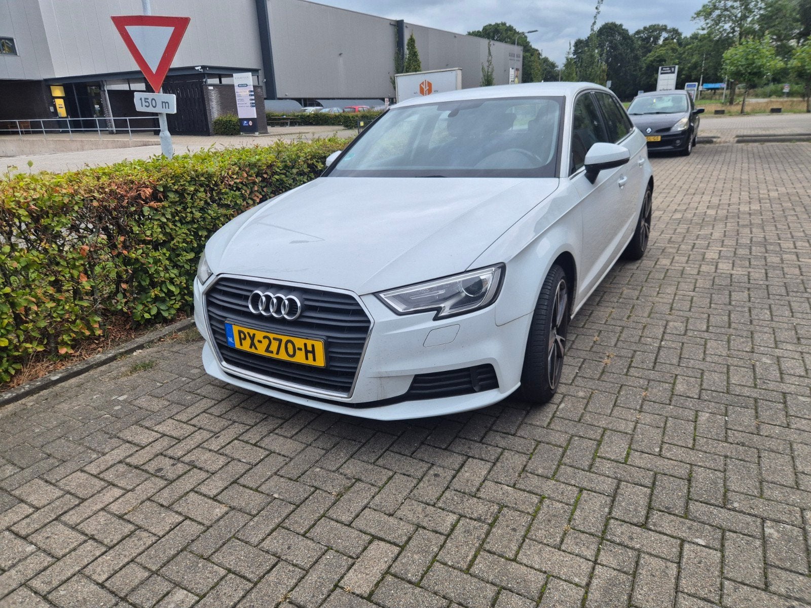Te Koop :Audi A3 1.0 Tfsi 116pk 2017 Wit, Auto's, Voorwielaandrijving, 620 kg, Wit, Origineel Nederlands