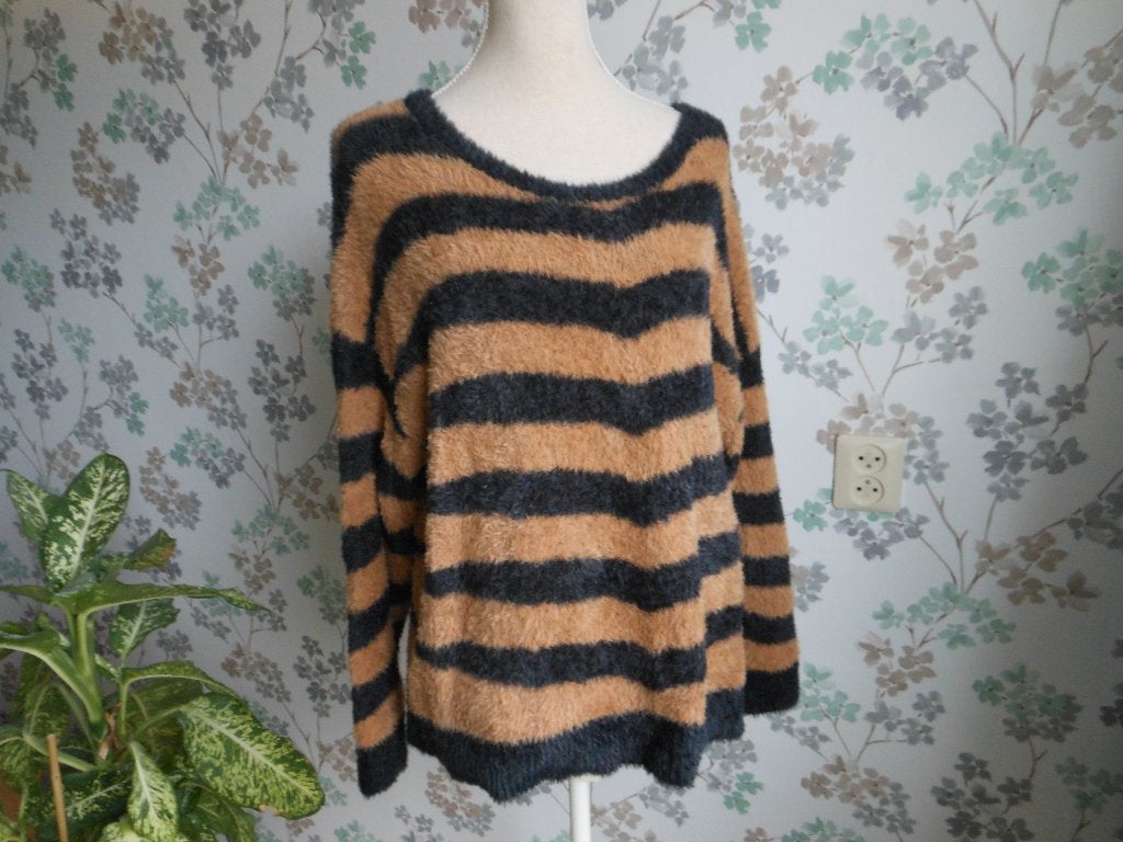 Soepele zachte trui maat XL/XXL, Ophalen of Verzenden, Zo goed als nieuw, Maat 46/48 (XL) of groter, Blauw
