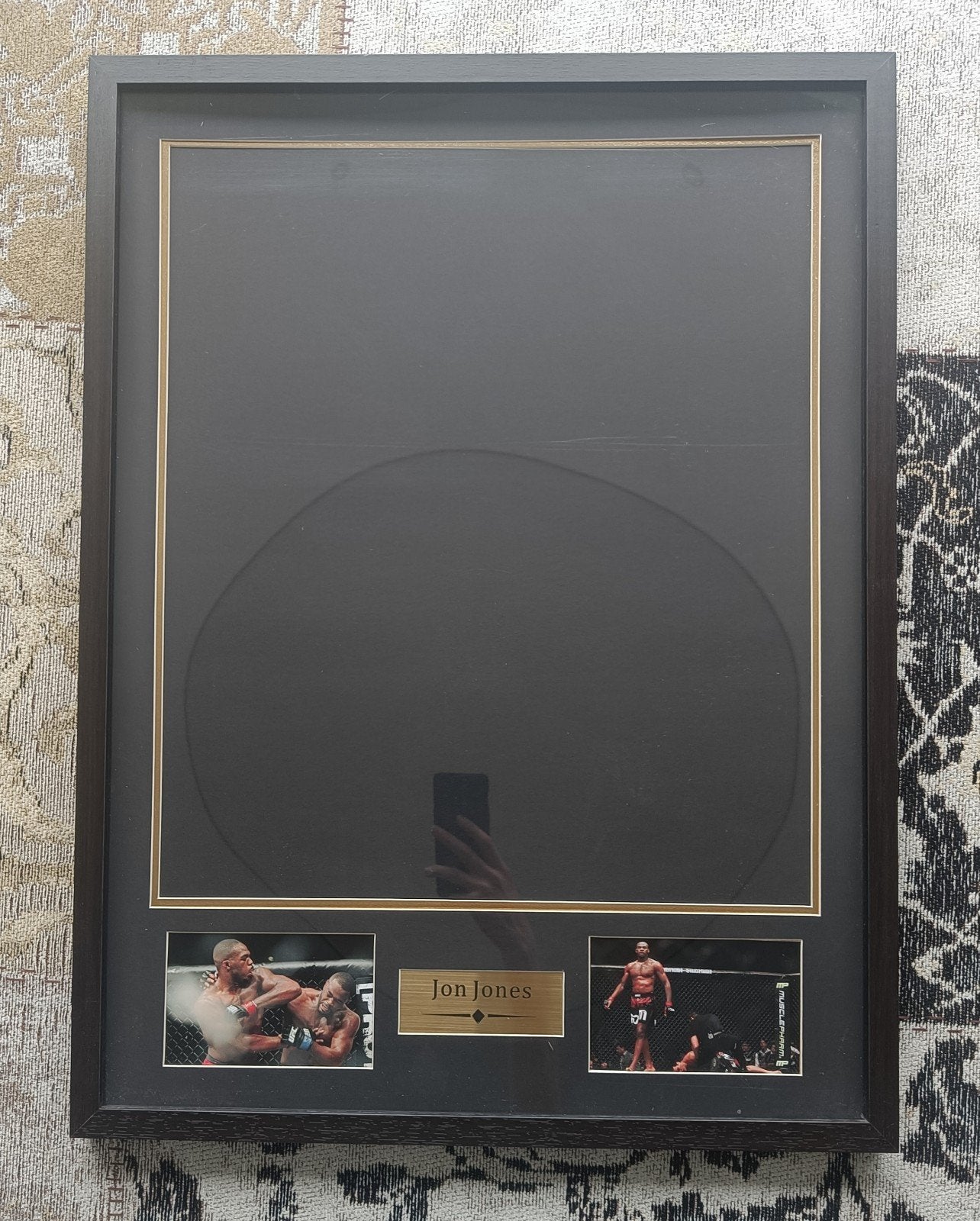 Jon Jones lijst 60x80cm, Zo goed als nieuw, Zwart, Hangend, Hout