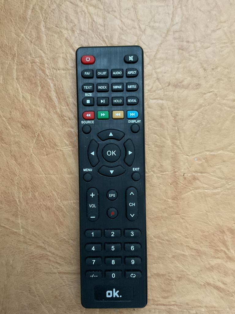🔥 OK.  Televisie Afstandsbediening 🔥, Ophalen of Verzenden, Zo goed als nieuw