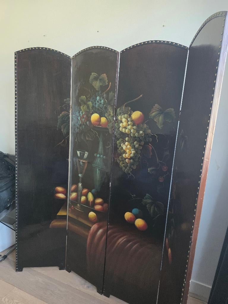 Klassiek Kamerscherm 4 panelen, Ophalen