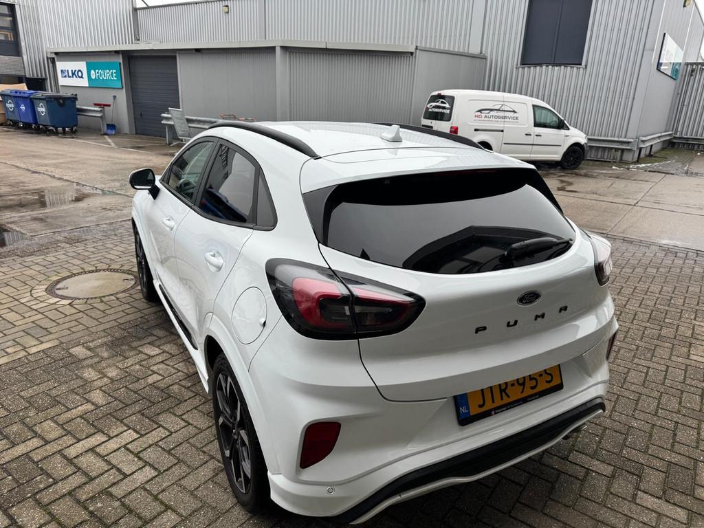 Ford Puma 1.0 EcoBoost Hybrid ST-Line X (bj 2020), Voorwielaandrijving, Euro 6, Leder en Stof, Wit