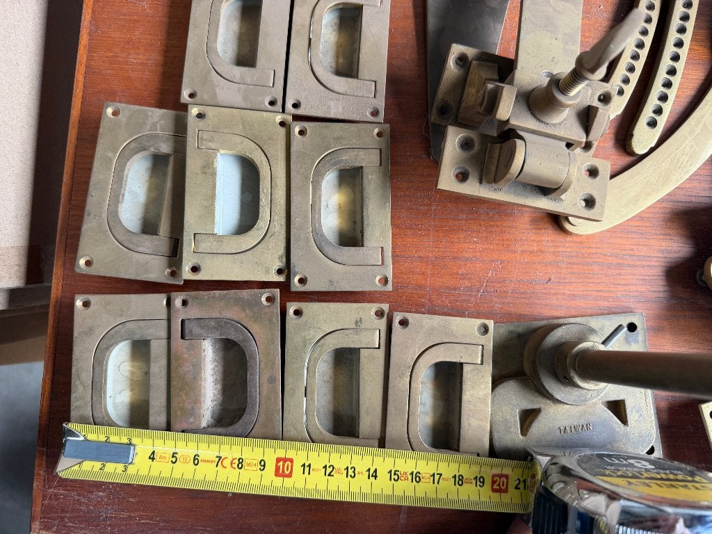 bronzen / messing greepjes en toebehoren, Ophalen of Verzenden, Gebruikt, Overige typen