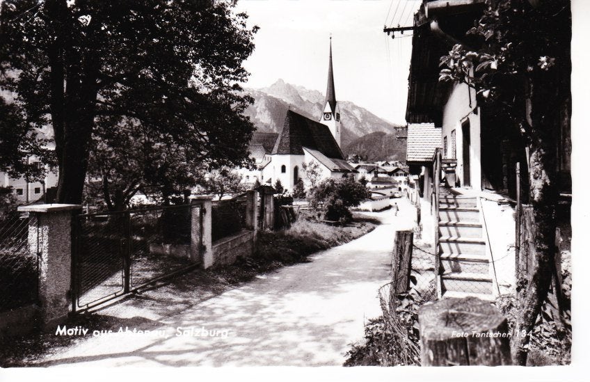 Motief uit Abtenau, Salzburg (Oostenrijk). 14-09, Ophalen of Verzenden, 1960 tot 1980, Gelopen, Oostenrijk