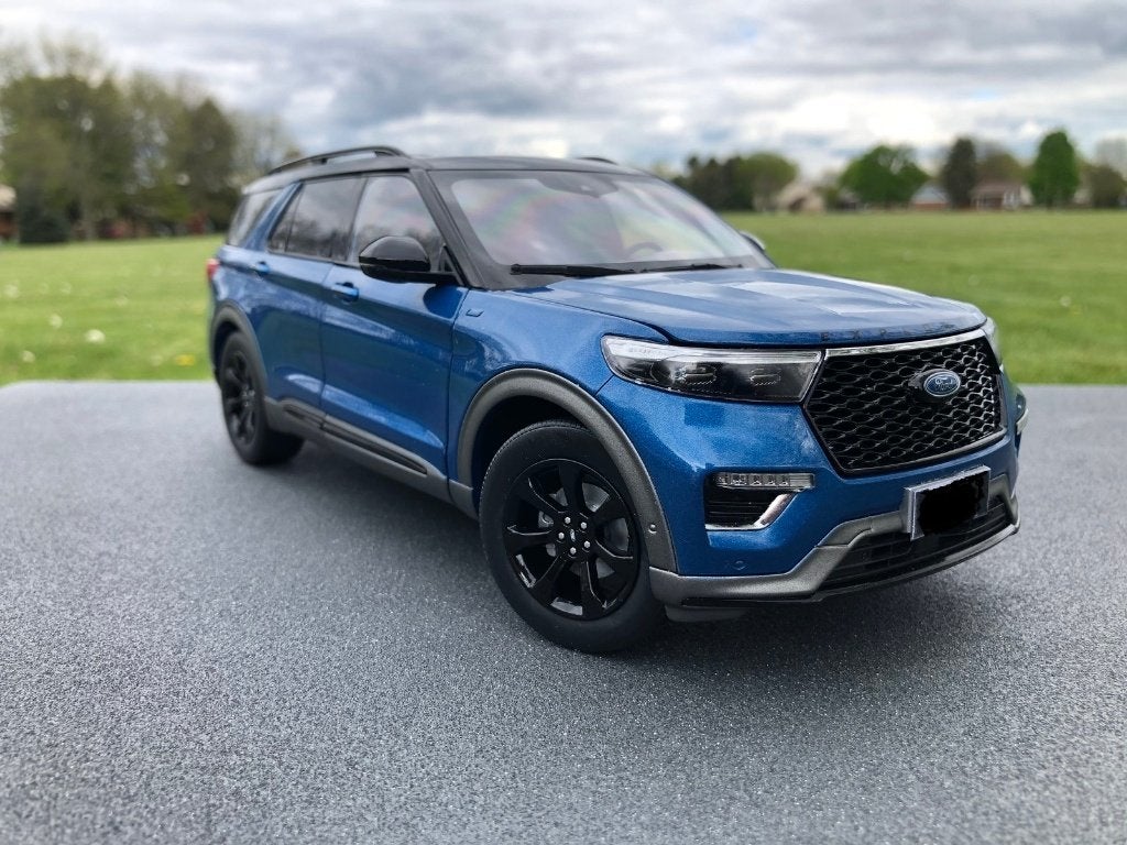 Ford Explorer ST-Line V6 2020 Atlas Blue Paudi models, Hobby en Vrije tijd, Ophalen of Verzenden, Nieuw, Auto, Overige merken