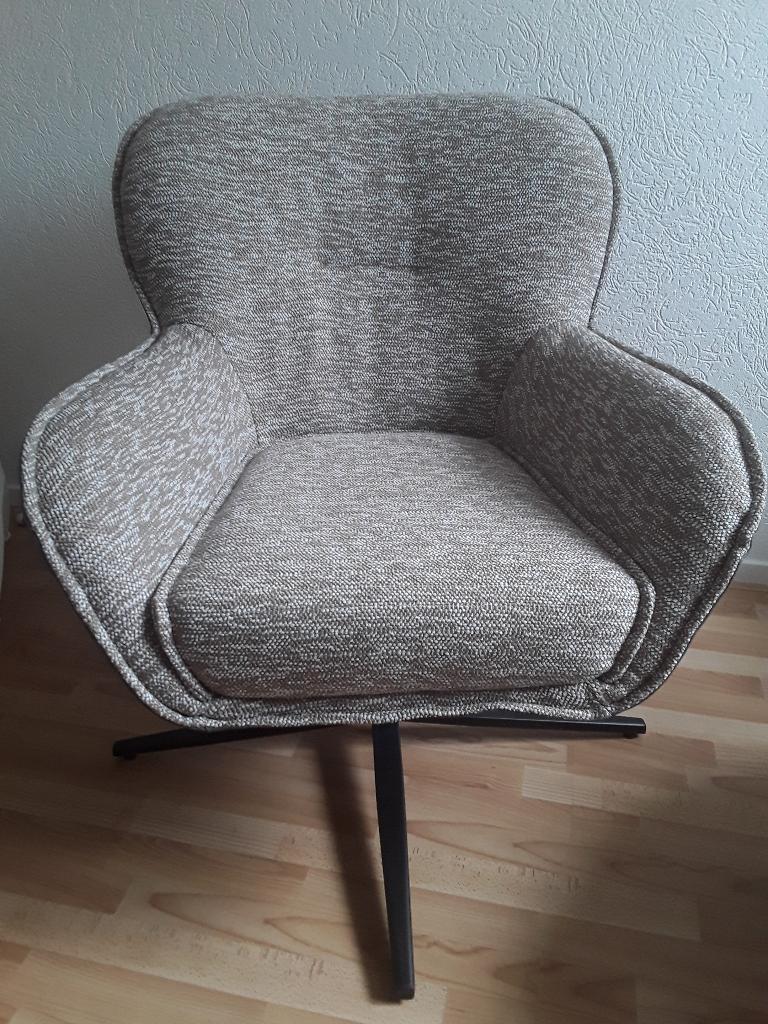 Draaifauteuil, Ophalen, 75 tot 100 cm, Zo goed als nieuw, Overige materialen