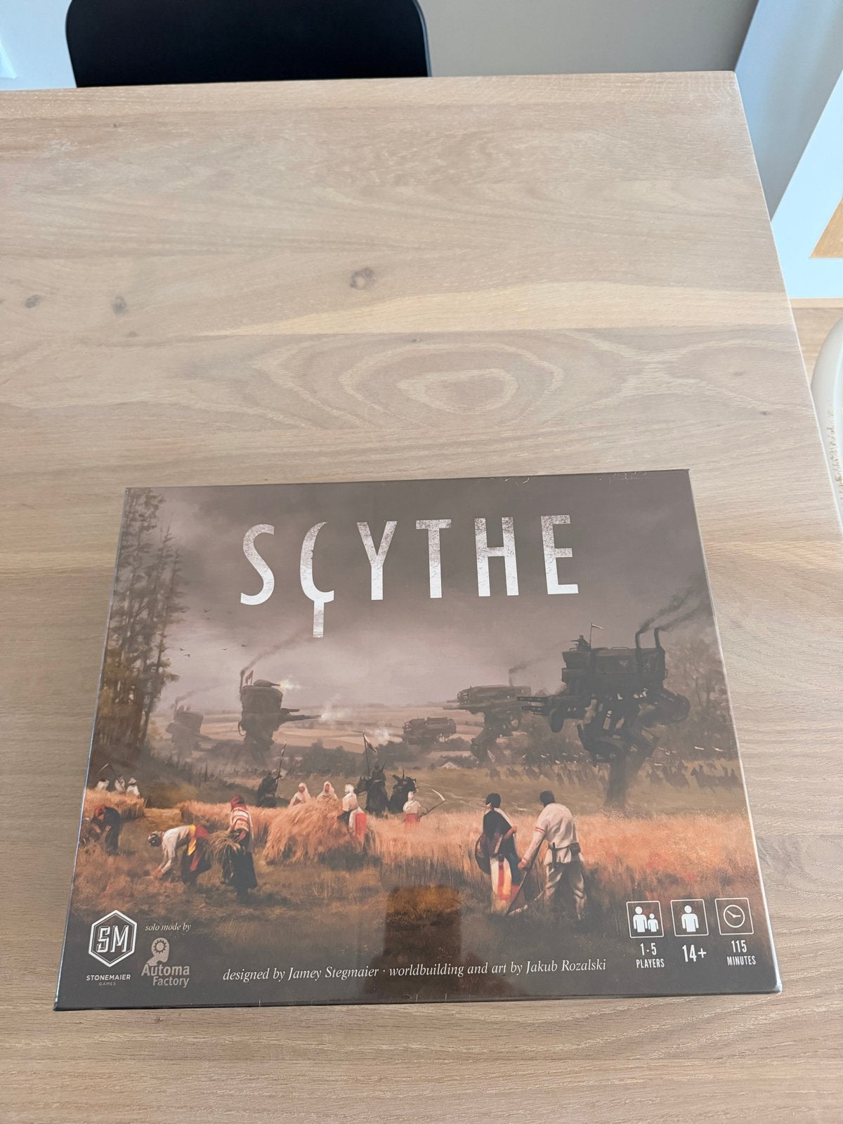 Scythe Bordspel - Nieuw en Ongebruikt!, Een of twee spelers, Ophalen, Nieuw