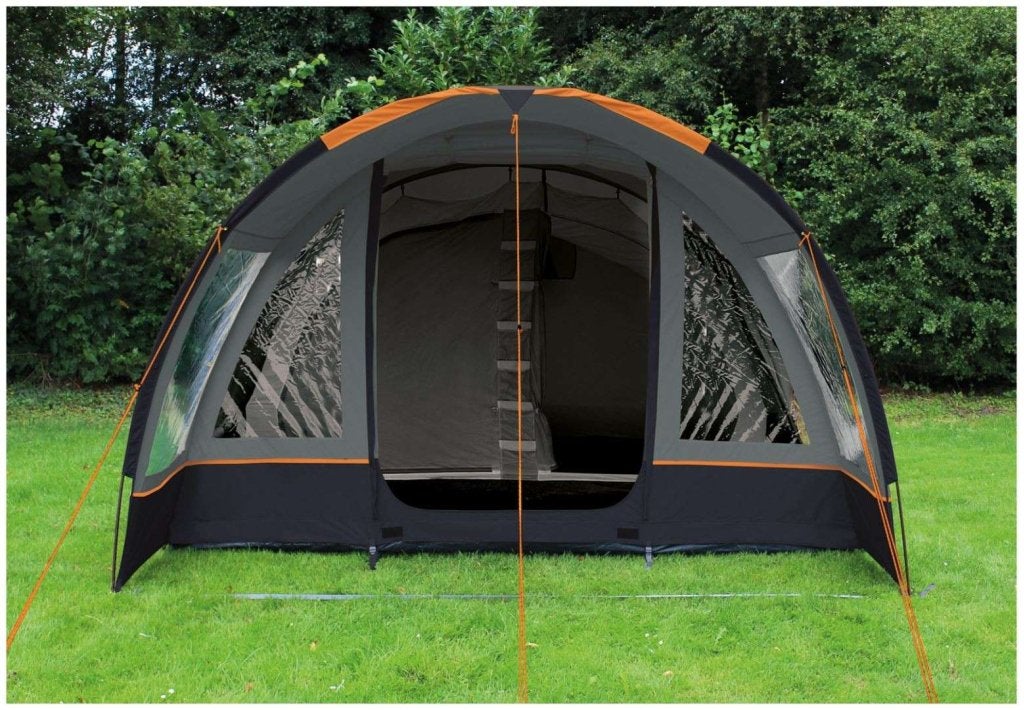 Eurotrail Alabama Polyester 4 persoons familietent Demo, Ondernemingsweg 10 Mijdrecht, Info@eurotrail.com, Eurotrail, Ophalen of Verzenden