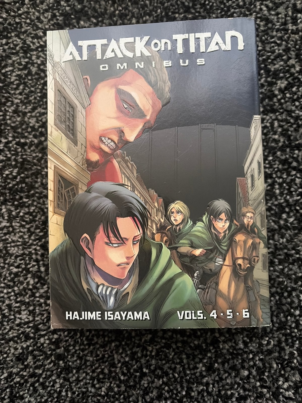 Attack on Titan Omnibus 2 (Vol. 4-6) - Goede staat, Eén stripboek, Ophalen, Gelezen