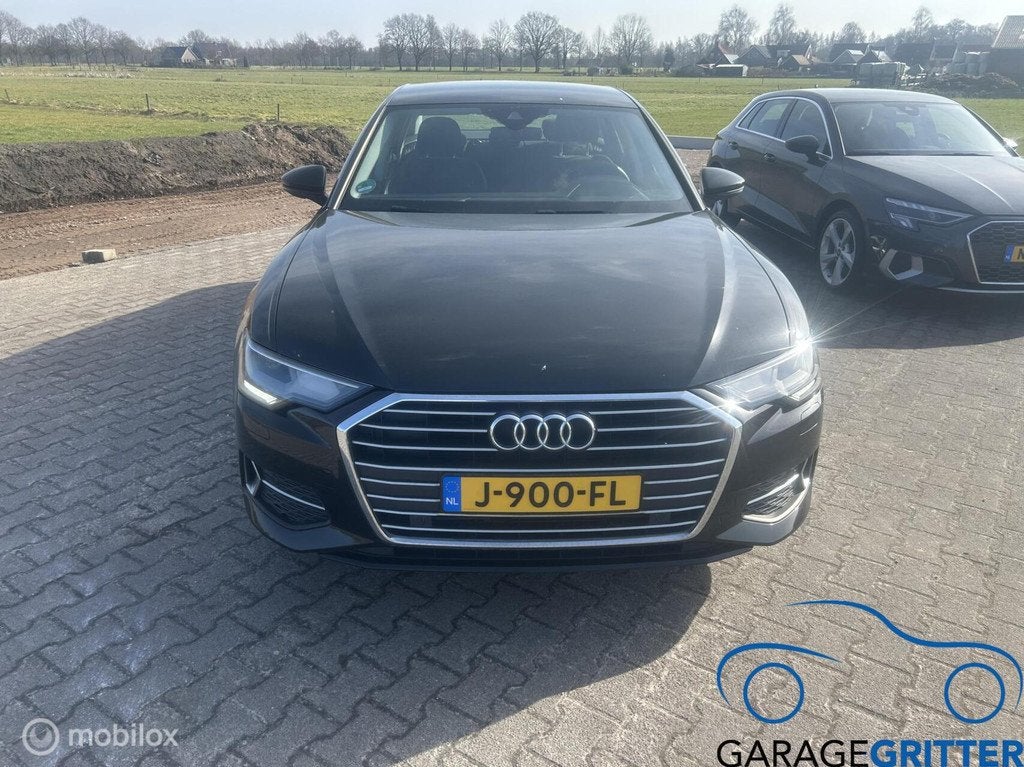 Audi A6 Limousine 45 TFSI Business edition, Auto's, Gebruikt, 4 cilinders, Zwart, Bedrijf