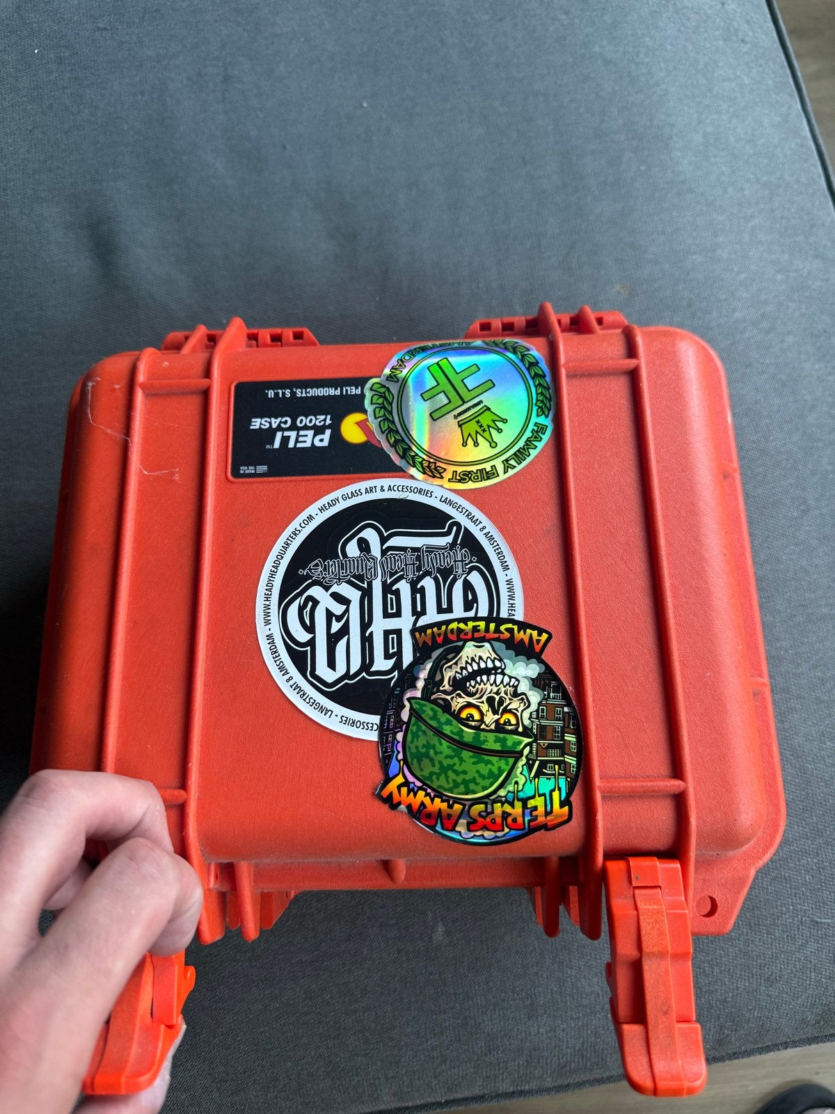 Peli 1200 Case met Glazen Dab Rig Set, Ophalen of Verzenden, Zo goed als nieuw