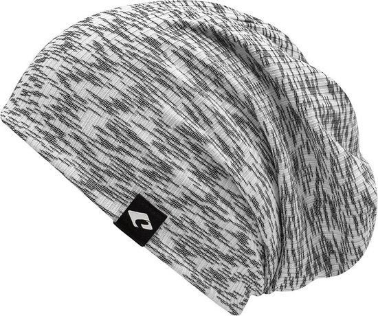 Chillouts beanie muts Kampur black white, Kleding | Dames, Mutsen, Sjaals en Handschoenen, Maat 38/40 (M), Verzenden, Nieuw, Chillouts
