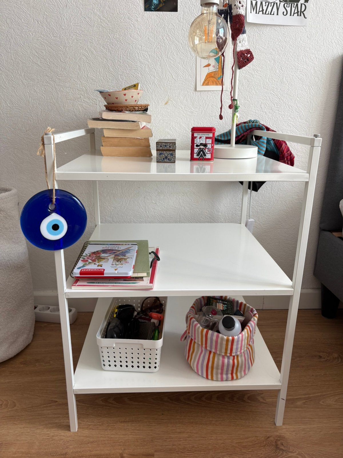 Bedside Table, Ophalen, Zo goed als nieuw, 25 tot 50 cm, Rechthoekig