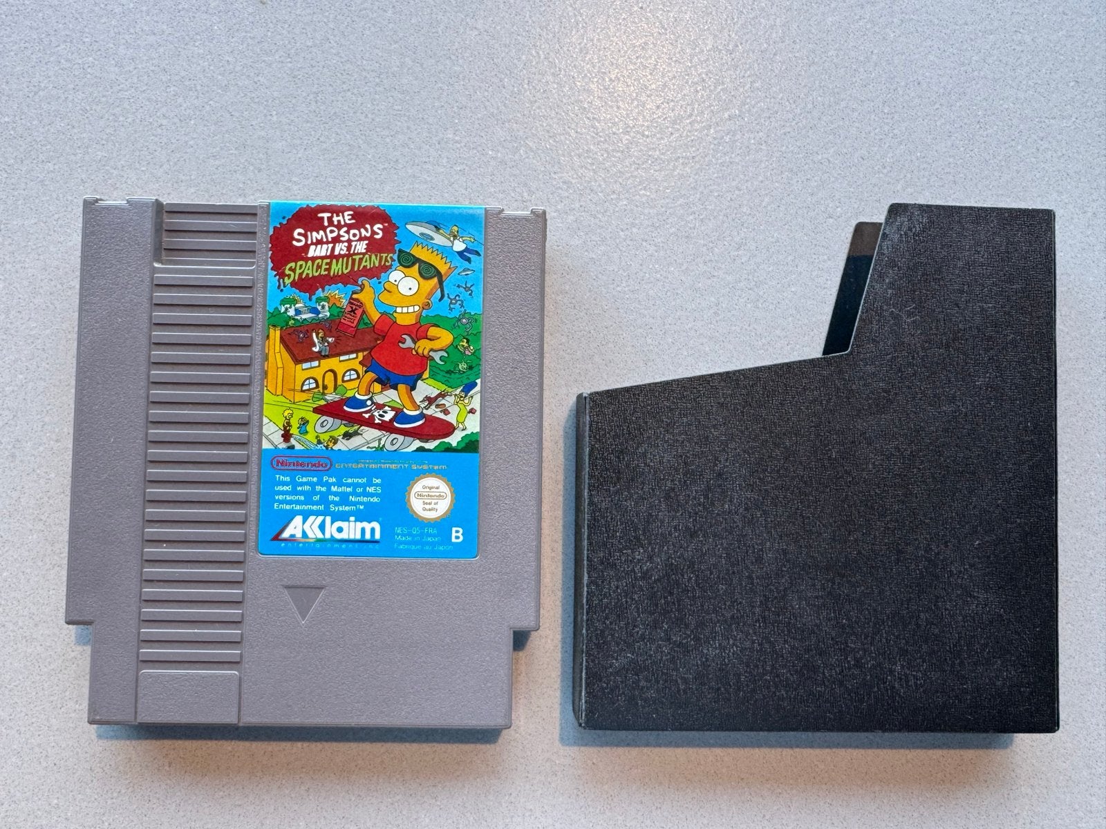 The Simpsons: Bart vs. the Space Mutants NES, Gebruikt, 1 speler, Ophalen of Verzenden, Platform