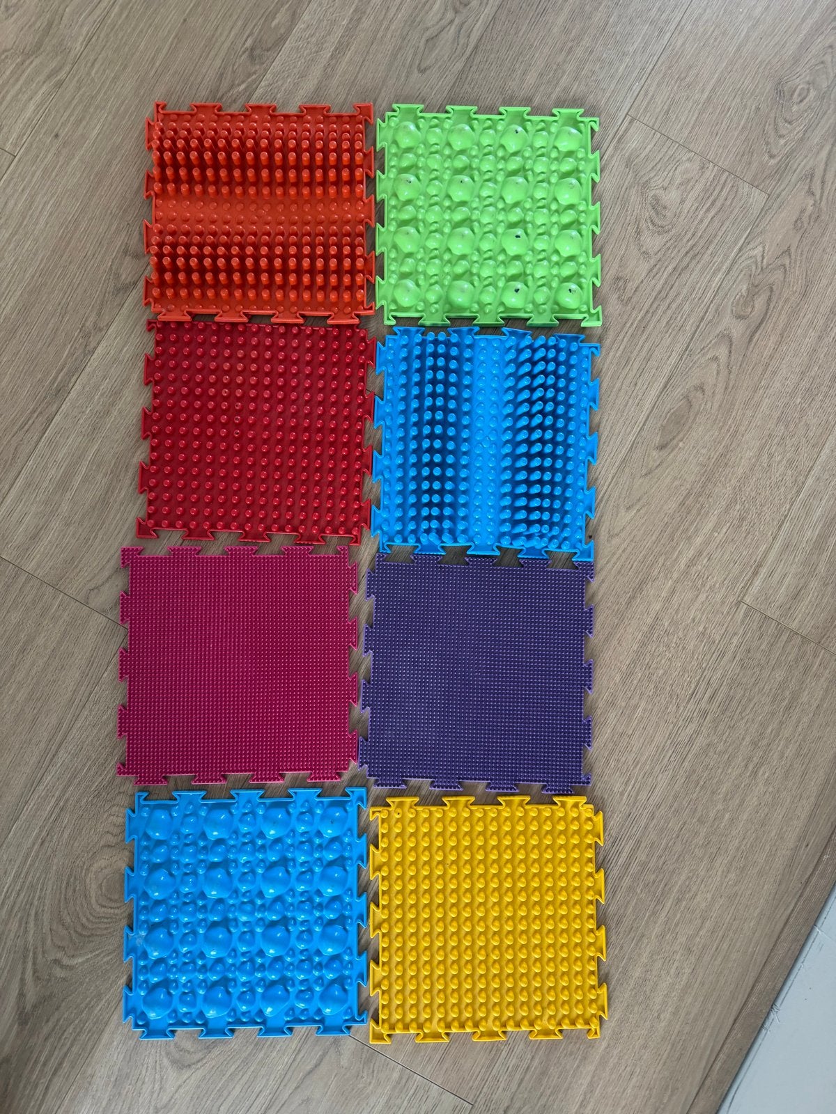Sensorische Massage Puzzelmatten - Set van 8, Ophalen, Nieuw, Puzzelen