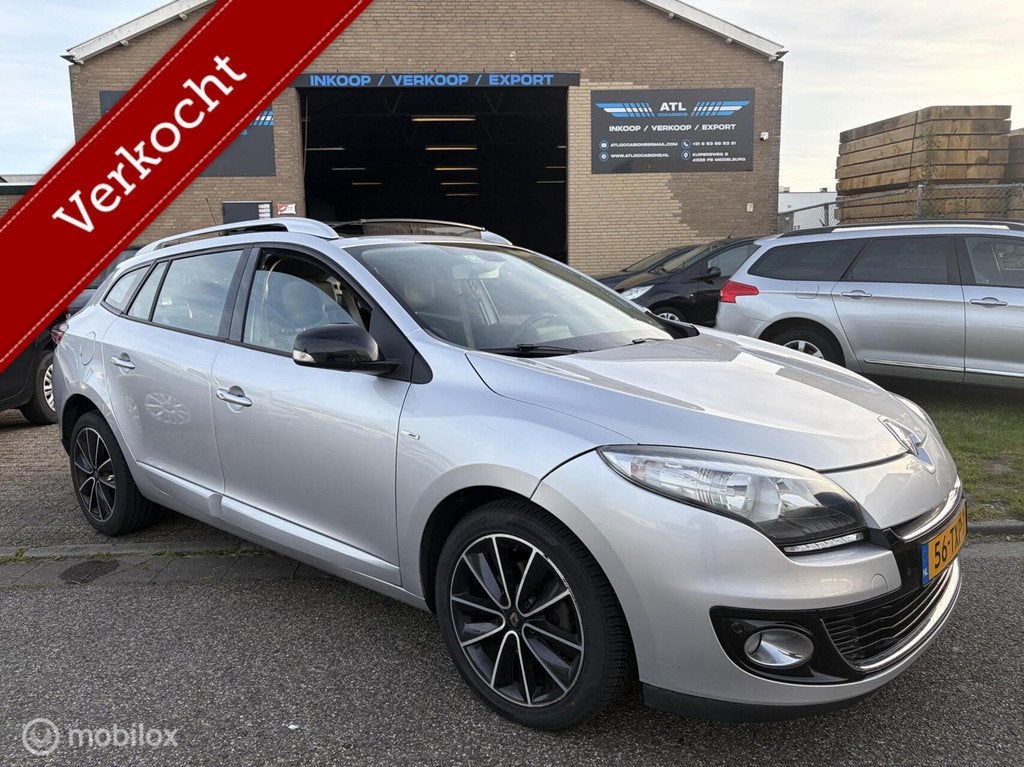 Zeer Nette Renault Megane Estate VOLL BOSE 1.5 APK 2027, Voorwielaandrijving, Euro 5, Gebruikt, 4 cilinders