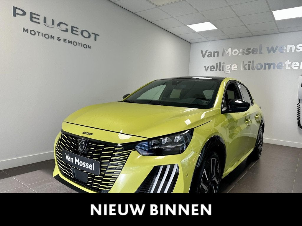 Peugeot 208 1.2 Hybrid 145 e-DCS6 GT | Draadloze Apple Carpl, Auto's, Peugeot, Bedrijf, Te koop, ABS, Achteruitrijcamera, Adaptive Cruise Control