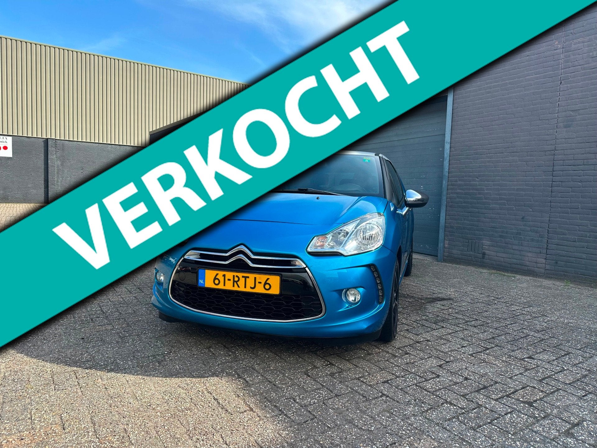 Citroen DS3 1.6 e-HDi So Chic Clima Cruise Navi Leer Stoelve, Voorwielaandrijving, 28 km/l, Gebruikt, Zwart