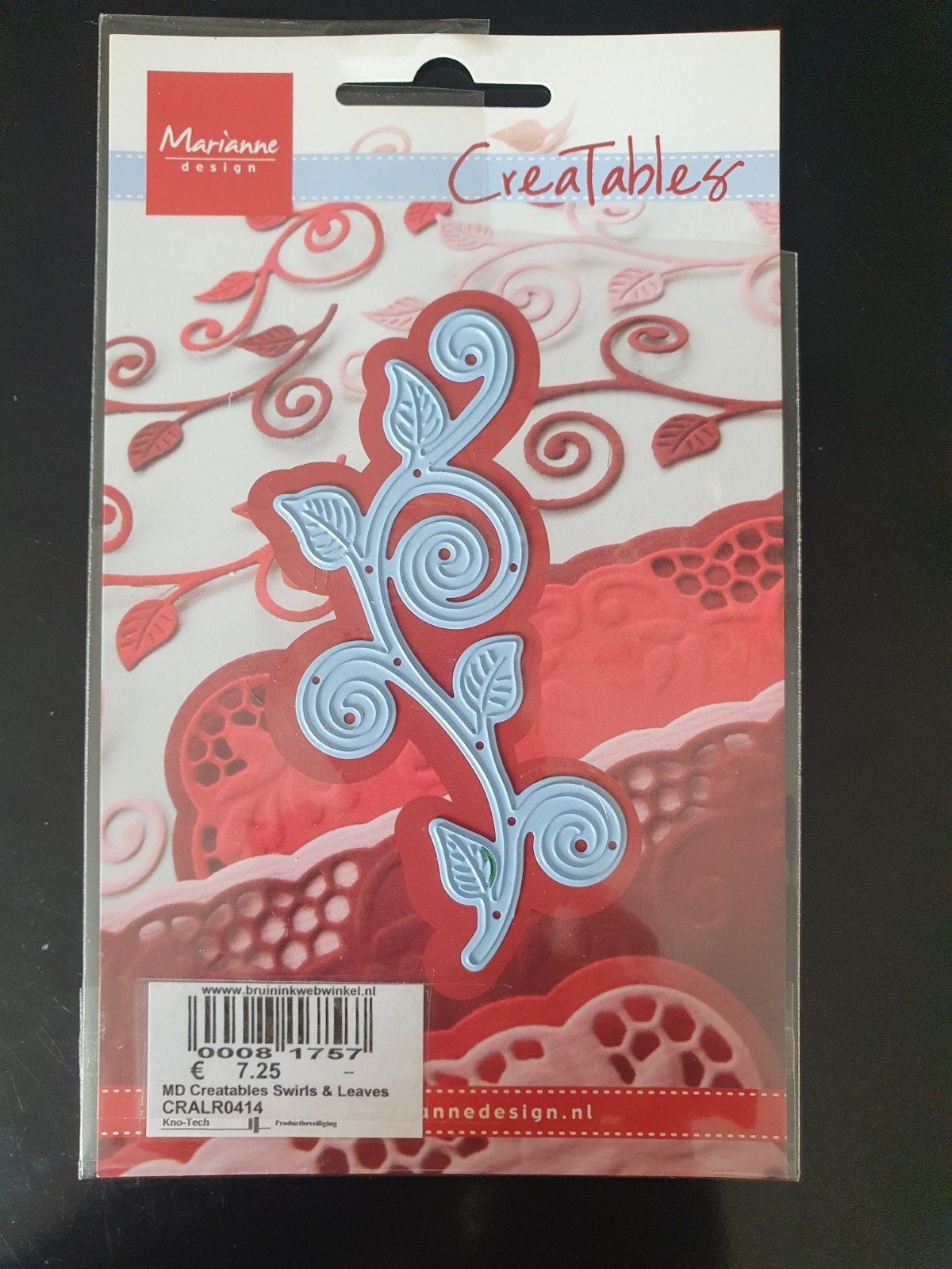 Marianne Design LR0414 Swirls & leaves, Ophalen of Verzenden, Zo goed als nieuw, Overige thema's, Pons of Mal