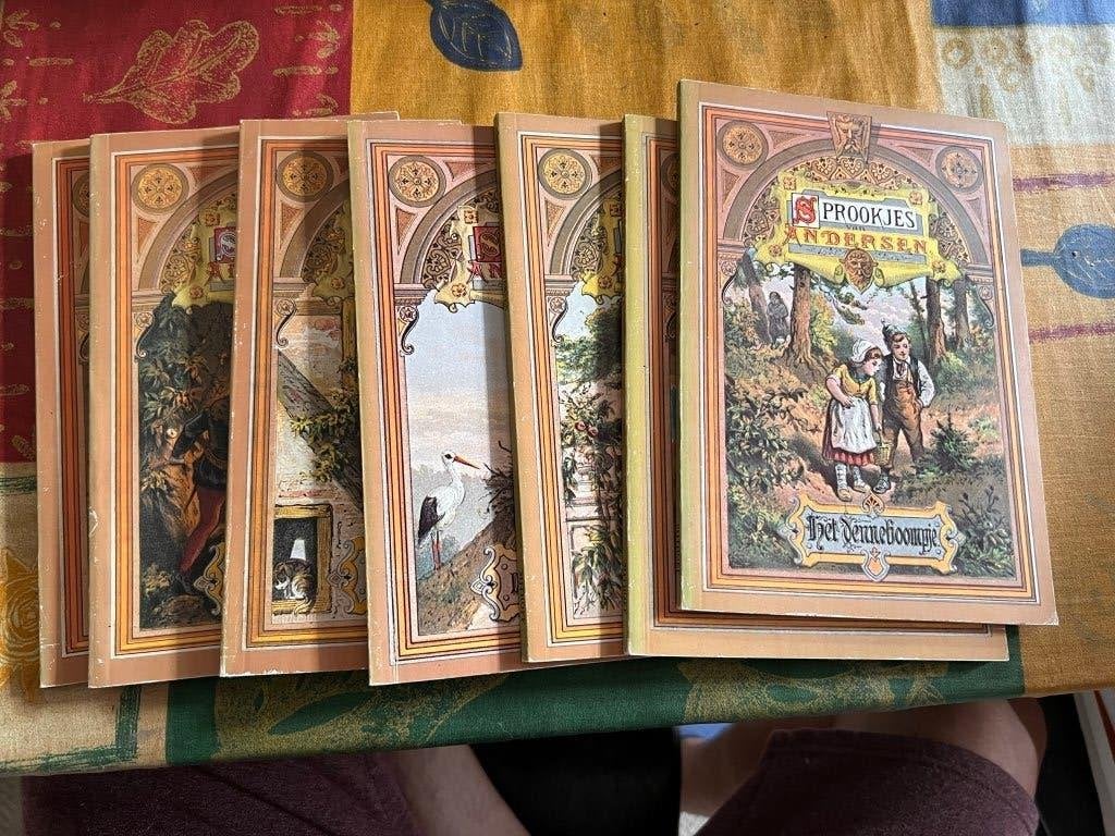 Sprookjes van Andersen, 7 aparte deeltjes, Boeken, Ophalen of Verzenden, Gelezen, Hans Christian Andersen