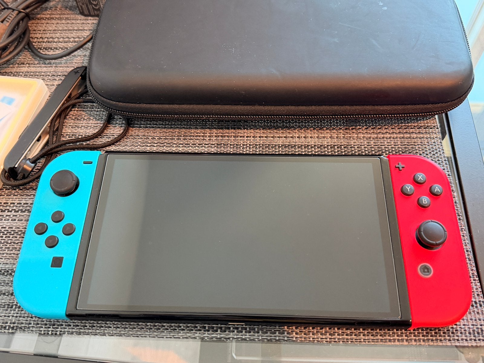 Nintendo Switch OLED - als nieuw + extra's, Spelcomputers en Games, Spelcomputers | Nintendo Switch, Ophalen of Verzenden, Zo goed als nieuw