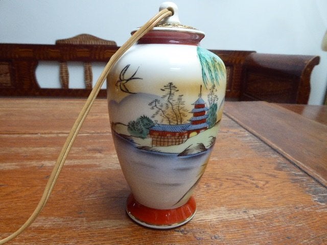 Antieke Aziatische parfumlamp – original Aerozon, Antiek en Kunst, Antiek | Lampen, Ophalen of Verzenden