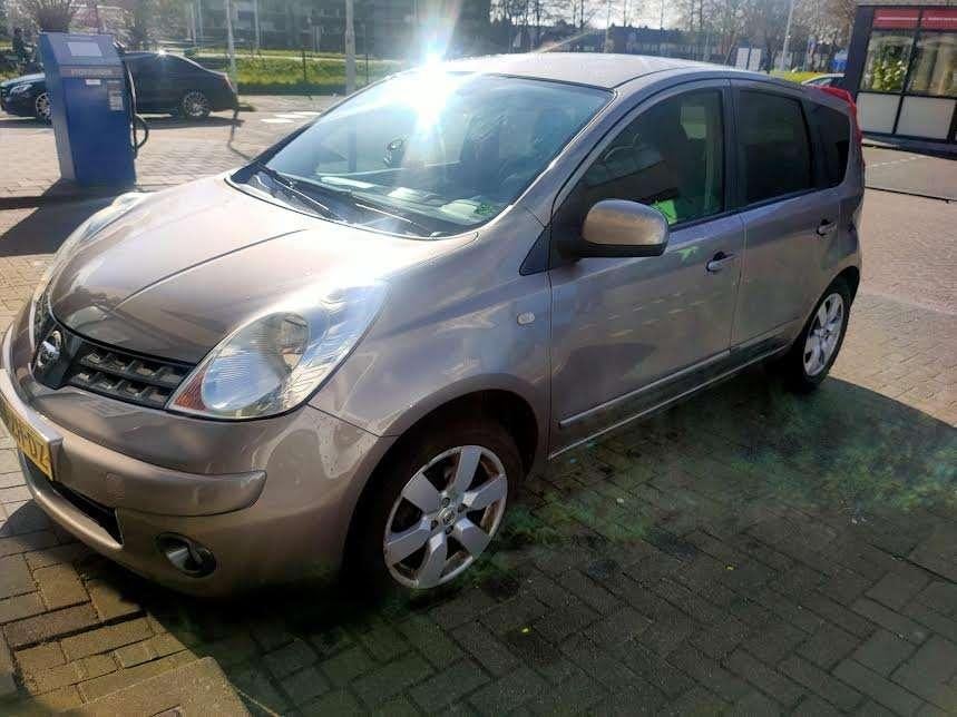 Nissan Note 1.6 16V 2008 Bruin, Voorwielaandrijving, 40 €/maand, 4 cilinders, Bruin