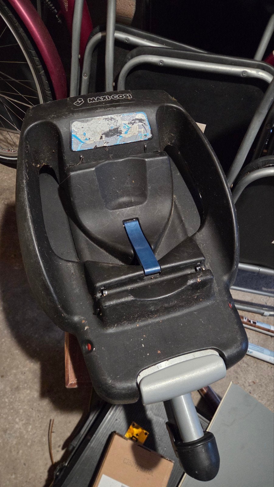 Maxi-Cosi EasyFix Isofix base, Ophalen, Autogordel of Isofix, Gebruikt, 0 t/m 13 kg