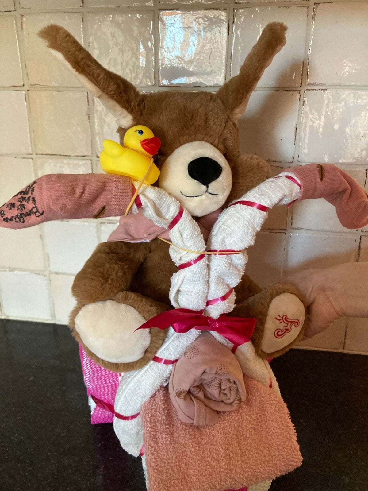 Unieke Kraamcadeaus: Handgemaakte Diaper Cakes en meer!, Ophalen of Verzenden, Nieuw, Kraamcadeau