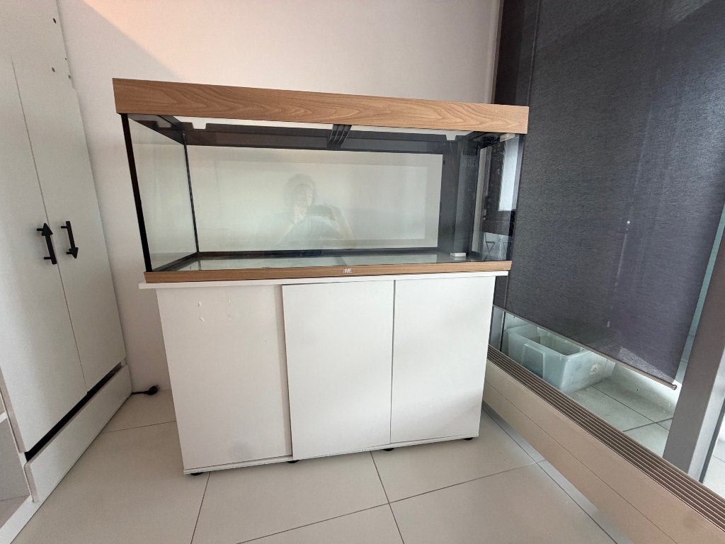 Aquarium Juwel Rio 240 met kast, Dieren en Toebehoren, Vissen | Aquaria en Toebehoren, Ophalen, Zo goed als nieuw, Leeg aquarium
