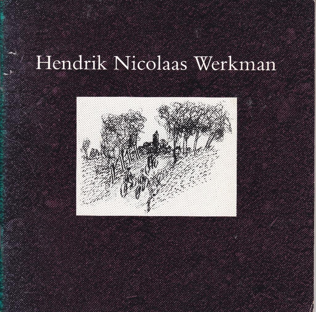 De Ploeg - H.N. Werkman - tentoonstellingsgids 1990, Ophalen of Verzenden, Gelezen