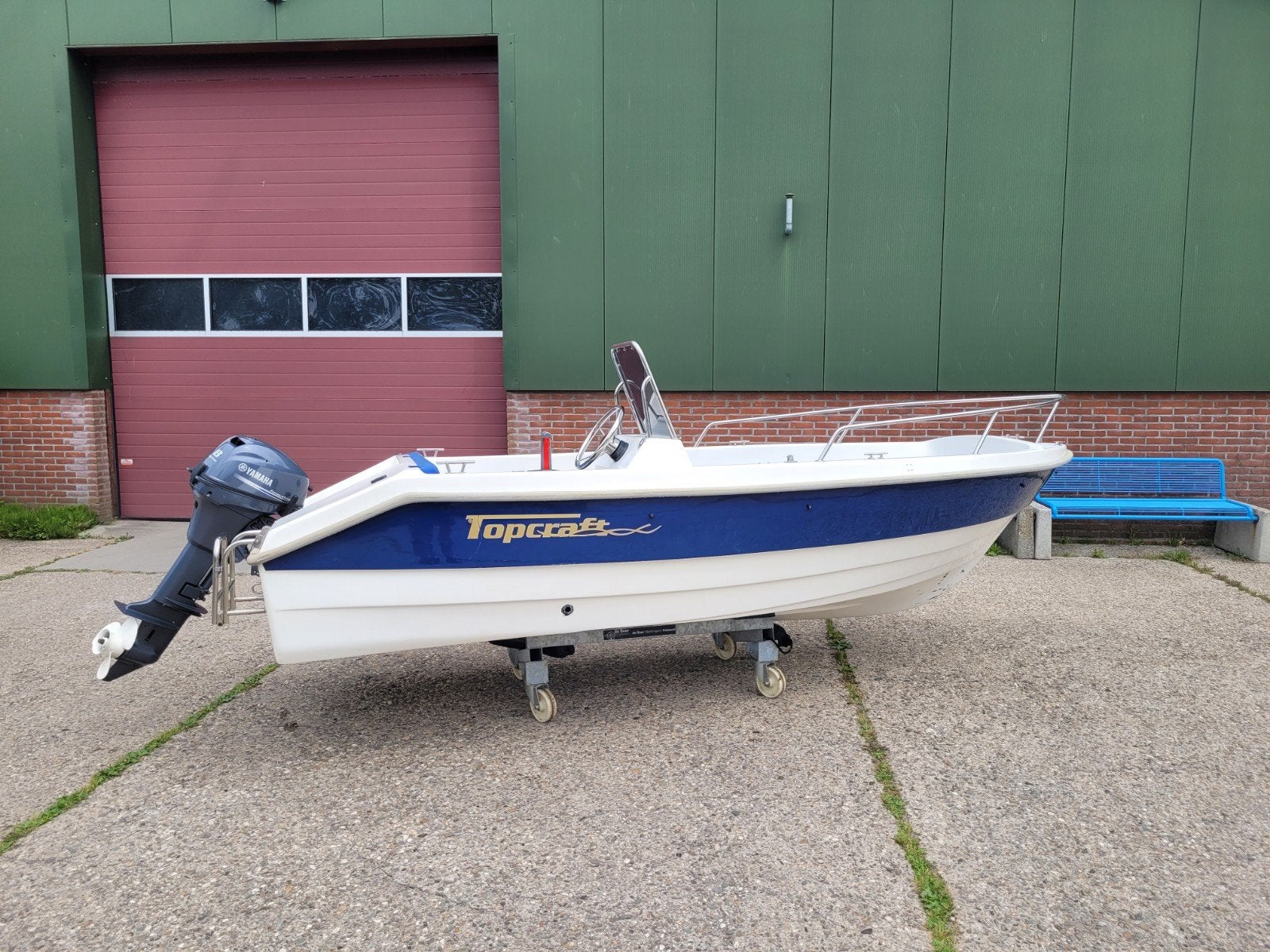 Topcraft 435 Millennium met Yamaha 8 PK High Thrust (2021), Ophalen, Topcraft, Buitenboordmotor
