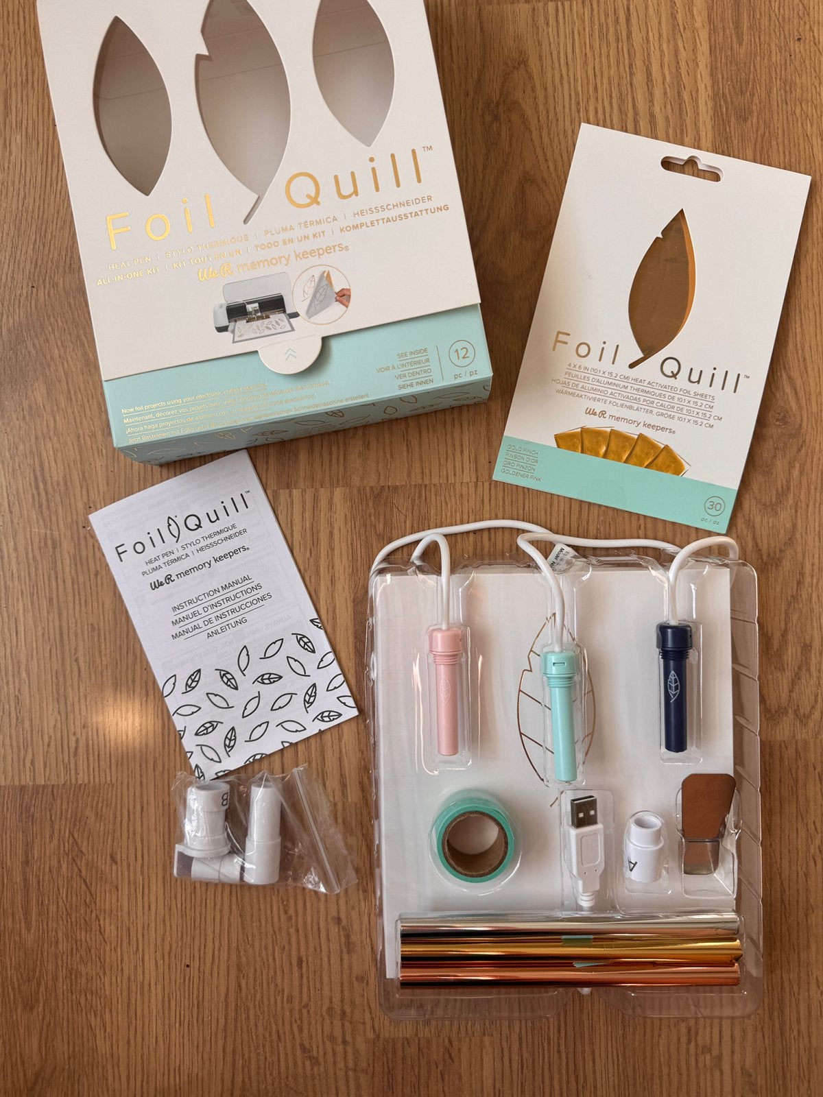 Foil Quill Starterkit, Ophalen of Verzenden, Zo goed als nieuw, Versiering of Embellishment, Overige merken