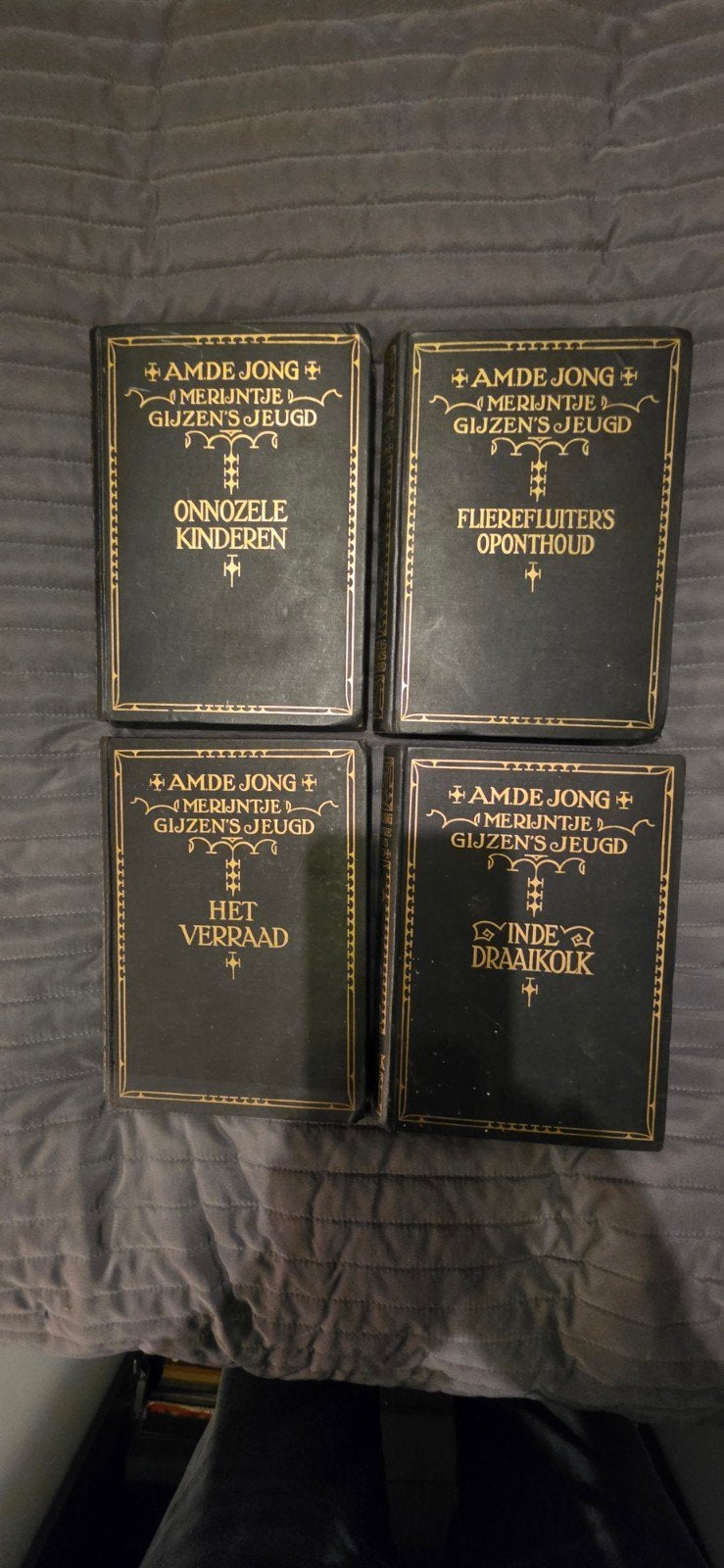 A.M. de Jong - Merijntje Gijzen's Jeugd (4 delen), Ophalen of Verzenden, Gelezen, A.M. de Jong, Nederland