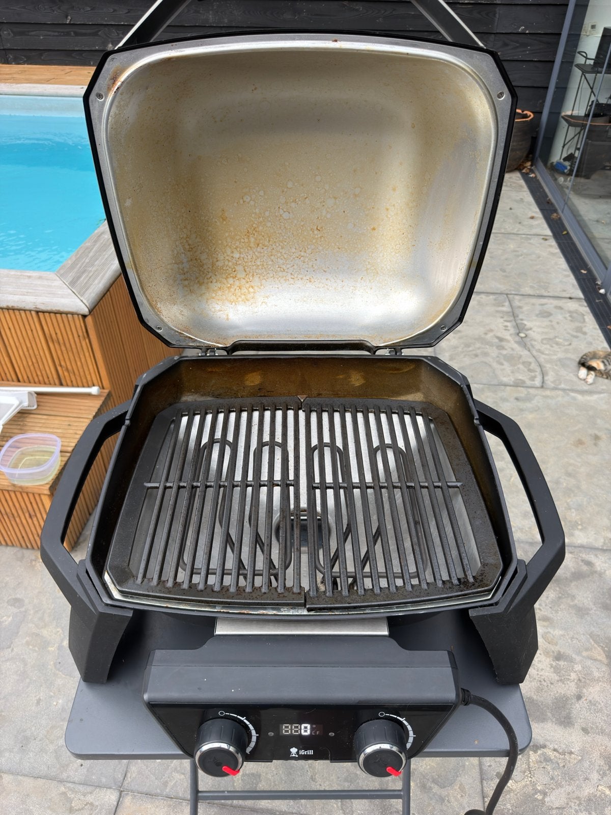 Weber Pulse 2000 elektrische barbecue met iGrill, Ophalen, Gebruikt