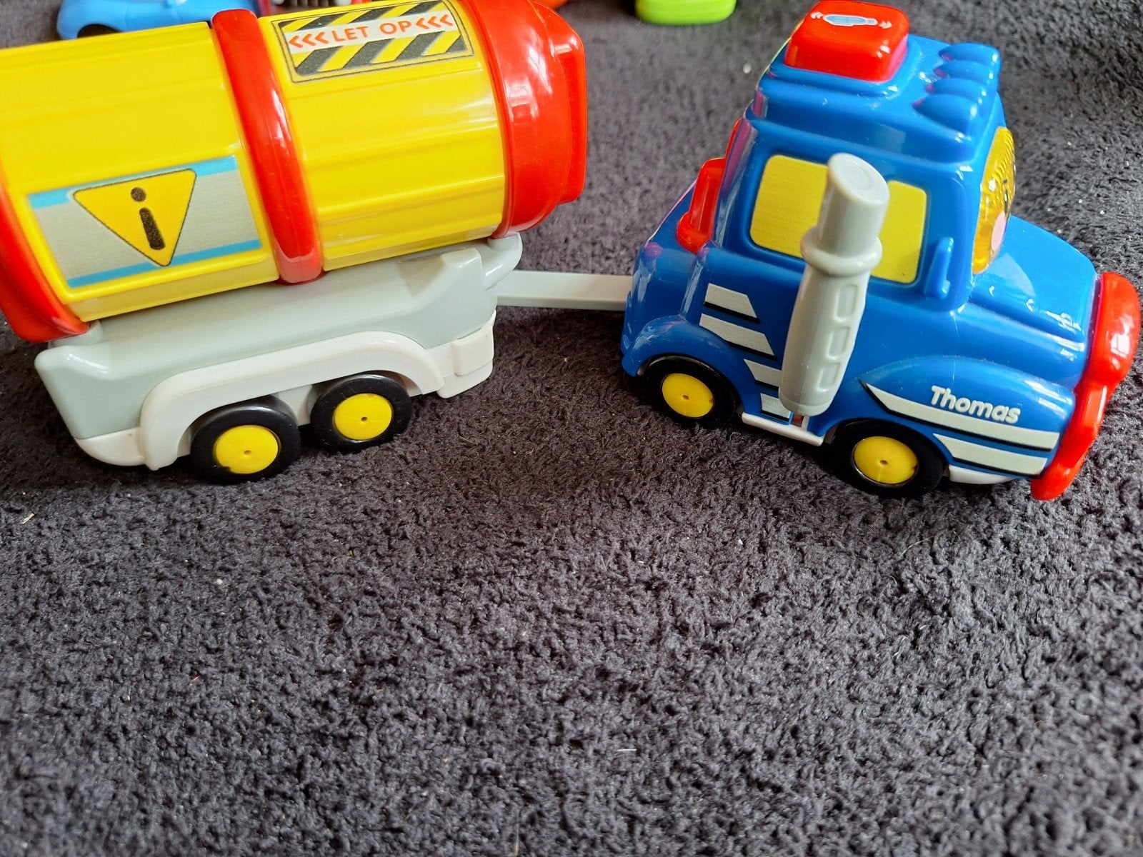Vtech toet toet tankwagen, 2 tot 4 jaar, Onbekend, Ophalen of Verzenden, Zo goed als nieuw