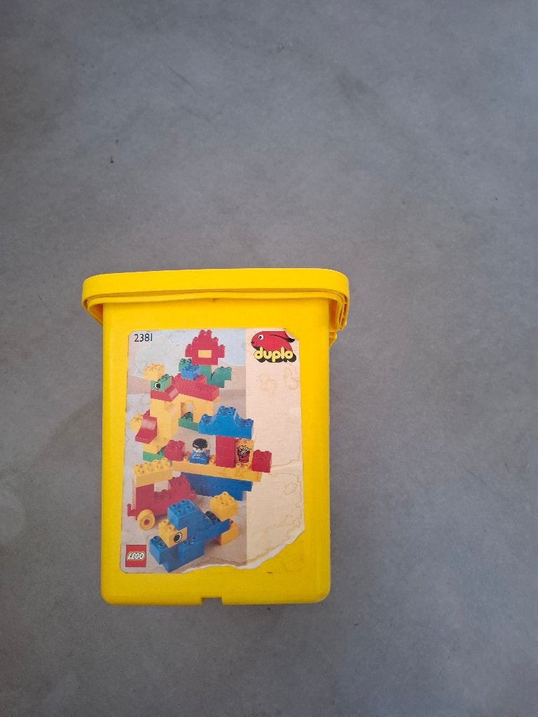Lego doos hoort bij set 2381, Ophalen, Gebruikt