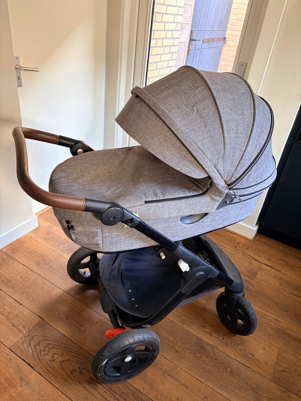 Joolz Day kinderwagen met adapters en luiertas, Gebruikt, Verstelbare duwstang, Ophalen, Kinderwagen