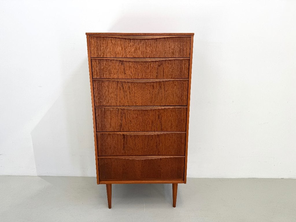 Vintage ladekast Austinsuite, Verzenden, Teakhout, 50 tot 100 cm, Zo goed als nieuw