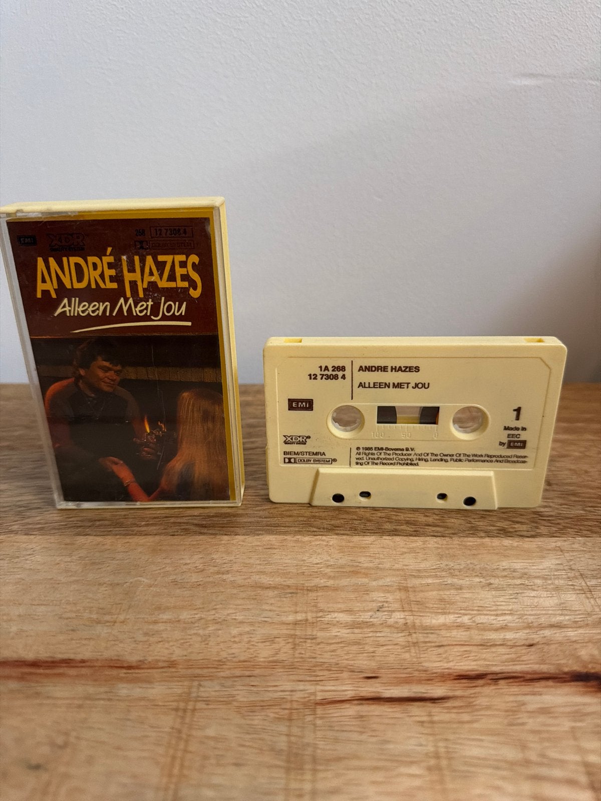 André Hazes - Alleen Met Jou Cassette, Gebruikt, 1 bandje, Ophalen of Verzenden, Origineel